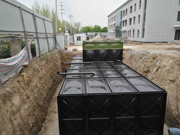 地埋型箱泵一体化消防泵站